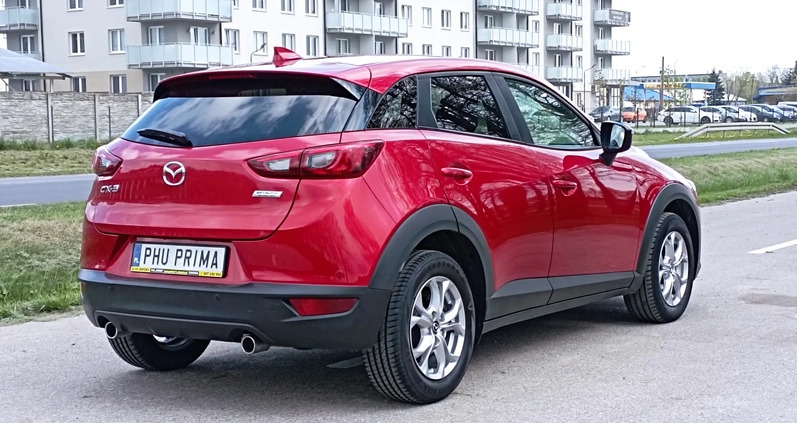 Mazda CX-3 cena 53900 przebieg: 200000, rok produkcji 2015 z Żuromin małe 466